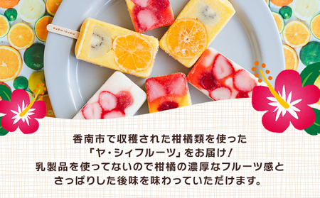 手作りアイスキャンディー ヤ・シィフルーツ ６本セット 【 アイスキャンディー  アイスキャンディー  アイスキャンディー  アイスキャンディー  アイスキャンディー  アイスキャンディー 】 ys-0018