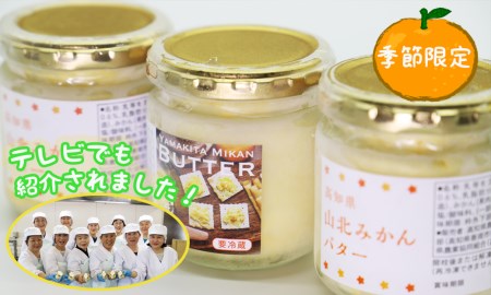 季節限定 話題の山北みかんバター 大3個セット B-285