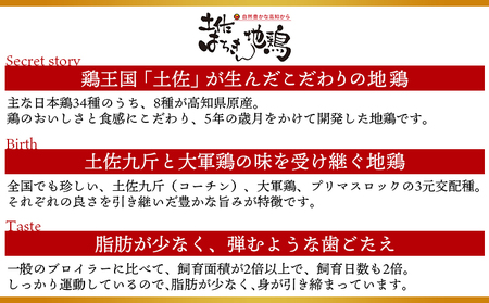 【7日程度で発送】土佐はちきん地鶏 もも肉 500g スピード 地鶏 もも肉 ad-0002