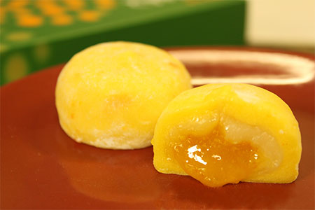 みかんと白あんのハーモニー 山北みかんまるごと大福1箱 A-189