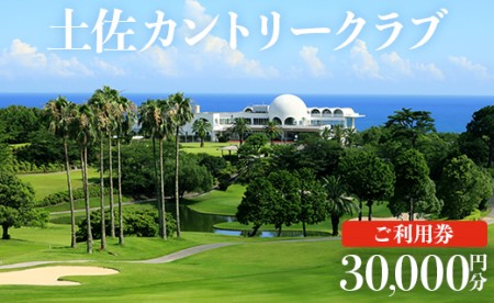 土佐カントリークラブ ご利用券 30,000円分 Y-43