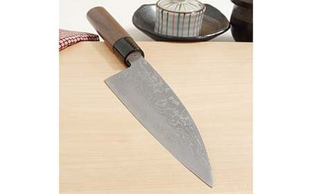 【土佐打刃物】薄出刃包丁 多層鋼 15cm 全長約29cm 包丁 ほうちょう 出刃包丁 両刃 手作り キッチン用品