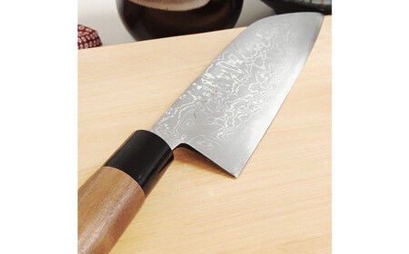 【土佐打刃物】三徳包丁多層鋼 16.5cm 全長約30cm 包丁 ほうちょう 三徳包丁 万能包丁 両刃 手作り キッチン用品