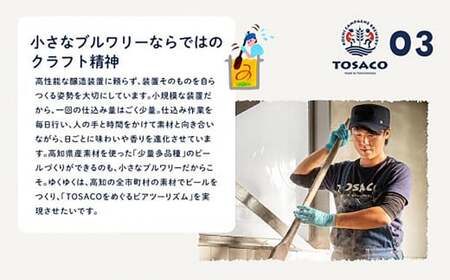 高知のクラフトビール「TOSACO 4種 5本 と無添加 シャルキュトリ 3種」