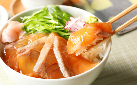 高知の海鮮丼の素「カンパチの漬け」 約80gx5パック