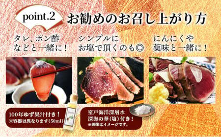 鰹のたたき！できたて出荷！【10人前】刺身 かつお タタキ たっぷり 海鮮 新鮮 ゆず果汁付き 四国 お取り寄せ 家庭用 自宅用 贈り物 送料無料 S198 [S-17] 【株式会社森海家】