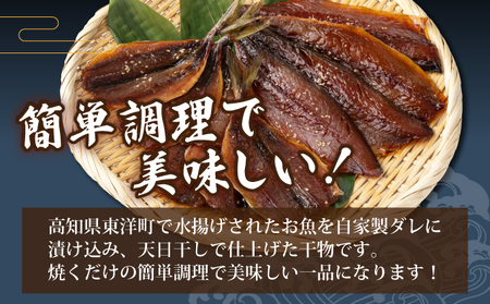 みりん干し さば・あじセット 8枚 高知県 東洋町 送料無料