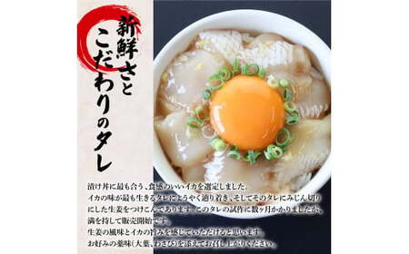 これが魚屋の漬け丼だ！イカ 80g×6P 6パック 