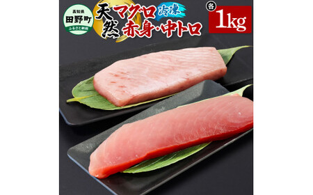 天然マグロ（赤身・中トロ 各1kg）