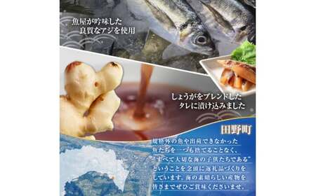 アジの漬け丼 (80g×5パック) 