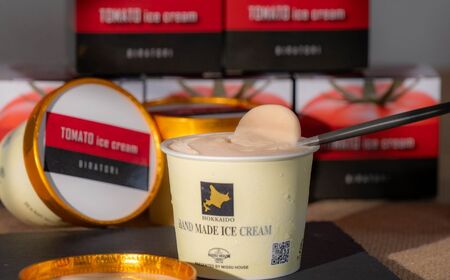 【ニシパの恋人使用】びらとりトマトアイス120ml 6個セット BRTP001