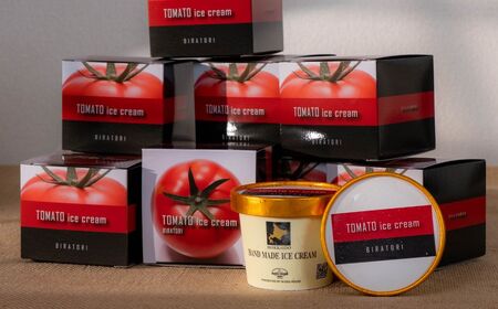 【ニシパの恋人使用】びらとりトマトアイス120ml 6個セット BRTP001