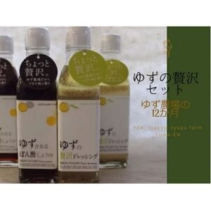 ゆずの贅沢セット.1【池田柚華園】+D66　2種類×3本セット【1517692】