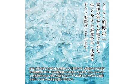 〈6ヶ月定期便〉訳あり 釜揚げシラス 800g 