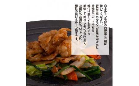 白ホルモン天下味オリジナル塩ダレ漬け