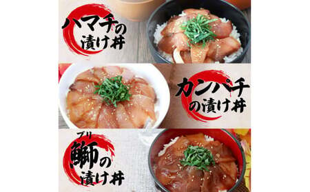 訳あり魚屋の最強漬け丼5種セット 各80g×1P 計5P マグロ ブリ カンパチ タイ ハマチ タレ漬け 簡単 海鮮丼 お刺身 刺身 おかず 惣菜 魚 魚介類 海鮮 新鮮 個包装 小分け 訳アリ 食品