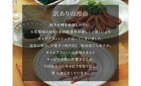 訳あり 高知産熟成キャビア30g シェルスプーン付