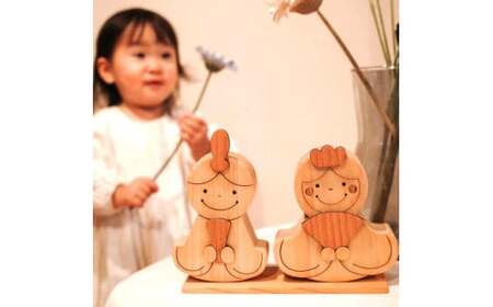 山のくじら舎 かわいい雛人形 