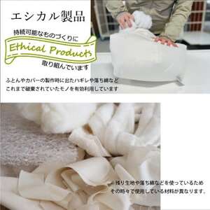 ととのうクッション・小　姿勢を整えリラックスタイムにピッタリ(人にも環境にもやさしいエシカル製品)【1321345】