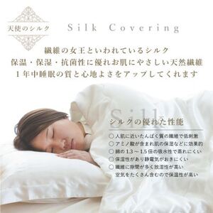 天使のシルク　枕カバー　(レギュラー)【配送不可地域：離島・北海道・沖縄県】【1532107】
