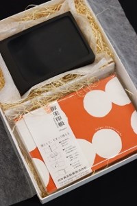 和紙御朱印帳と硯セット