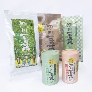 0110202 池川一番茶 飲みくらべセット