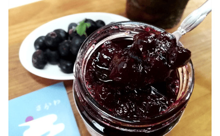 【ふるさと納税】＜ブルーベリー ジャム ６個セット＞ ゴロっと 果肉入り 高知県 佐川町 国産【常温】