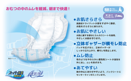 マーヤ 特大パッド クロスライク (約6回分 / 大人用尿とりパッド900ml / 夜・長時間用) 紙おむつ 大人用 日用品 消耗品 ケース