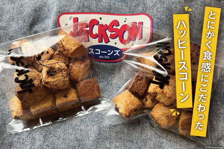 ザクザク！ 「ハッピースコーン」14コ入り×2セット [JACKSONスコーンズ 高知県 津野町 26ab0006]