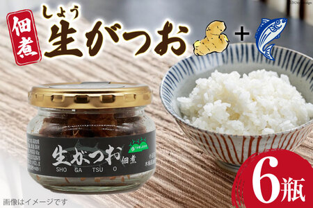佃煮 生がつお 60g 6瓶 計360g [ほっか菜しまさき 高知県 津野町 26ad0007]