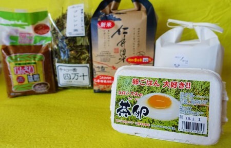 Qsn-08 これが四万十の朝ごはんセット!