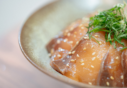 国産 朝〆ぶり ごまだれ漬け丼用 100g (50g×2)×5個 養殖 ブリ 鰤 おすすめ 人気