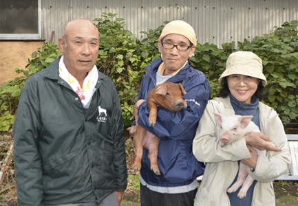 【高知県 大月町産ブランド豚】力豚バラ　スライス 900g
