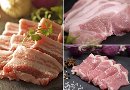 【高知県 大月町産ブランド豚】力豚焼き肉 3種盛り2.5kg