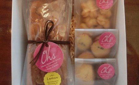 大月町産レモンパウンドケーキとクッキー