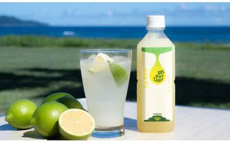 グリーンレモン 果汁＆ベース（シロップ）セット（黒潮町産グリーンレモン使用）［1649-2］