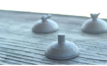 どんぐり の 塩壷 と 塩さじ の セット（ 土佐 の海の 天日塩 「あまみ」 2袋付き）［1654］