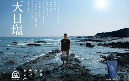 天日海塩 土佐の塩丸 （青丸） 200g×7袋 〔細かい粒〕 ［1519-2］