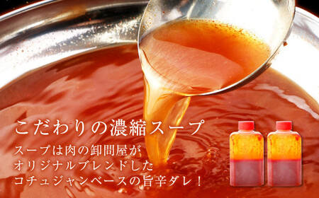 七色ホルモン 旨辛もつ鍋セット 15人前 ちゃんぽん麺600g付 もつ鍋