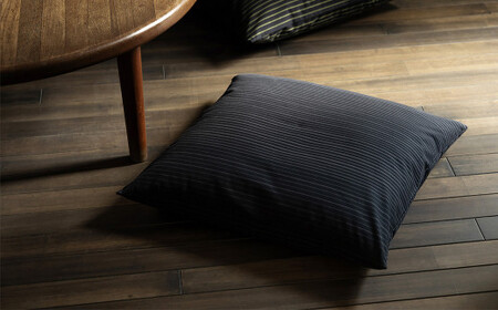 【闇の気】＜KUMASHIMA＞座布団カバー 銘仙判（55×59cm）4柄から選べる