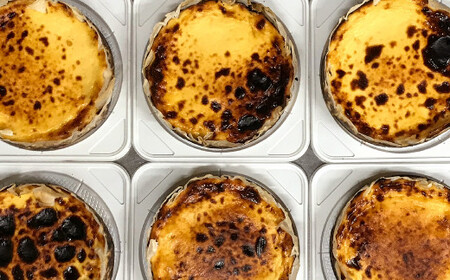 【到着指定日必須】食べる前からまた食べたい!とろけるバスクチーズケーキ 5号 15cm 600g