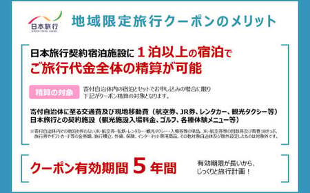 福岡県北九州市 日本旅行 地域限定旅行クーポン 150,000円分