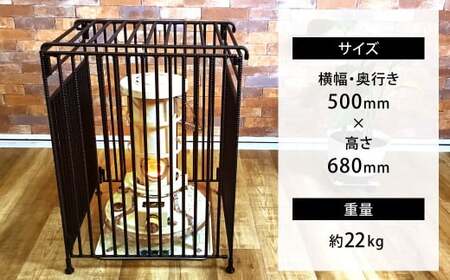 ストーブガード 格子13本タイプ （ アラジン ／ トヨトミ ／ コロナストーブ 対応 ） ストーブ 石油ストーブ 柵 ストーブ柵 ストーブフェンス フェンス ガード 安全対策用品 コンパクト 折りたたみ