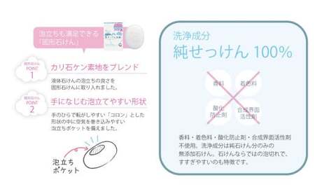 純せっけん洗顔 固形 80g×15個 石鹸 石けん 洗顔 固形石鹸 純石鹸 シャボン玉