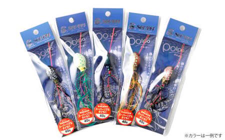 ポルポー 40g 計5個 セット polpo ルアー 疑似餌 タイラバ 釣り 釣具
