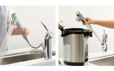 takagi クローレバブル 蛇口 2,208g×1個 蛇口一体型浄水器 みず工房 ウルトラファインバブル シャワー キッチン