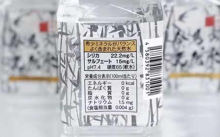 合馬の天然水 500ml 1ケース（24本入り×1箱） 天然水 水 みず ミネラルウォーター 軟水 鉱水 ペットボトル 常温 福岡県 北九州市