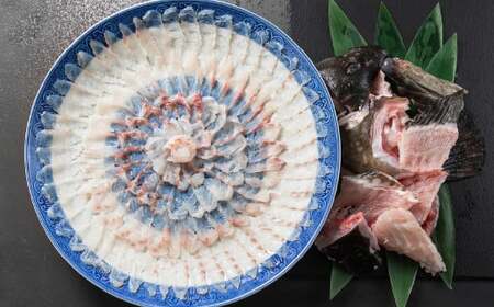 【配達日時指定必須】幻の 高級魚 を北九州の海から新鮮にお届け！ クエ刺 ・ 鍋 セット （33cm）