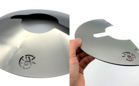 CGK フュアハンド276・デイツ78用 クルっとシェード ステンレス