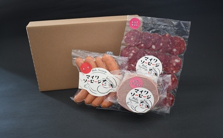 町のソーセージ屋さんの「大人の晩酌プレート3種」セット[09-1480]